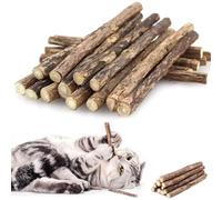Juguetes Para Gatos Para Entretenerse Solos, 30 Palitos De Hierba Gatera, Juguetes De Hierba Gatera, Madera Para Masticar Para Gatos, Contra El Mal Aliento, Para El Cuidado Dental Y Hábitos