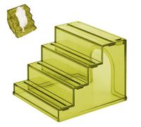Juguetes para hámster, puente de escalera escondido para hámster, puente de escalera de juguete de escalada, 9,8 x 9,6 x 7,5 cm, fomenta la búsqueda de alimentos y masticación/rampa antideslizante