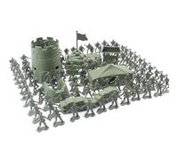 Juguetes para hombres soldados - Figuras de acción de soldados de juguete multifuncionales,Juego de figuras de acción educativas, 100 piezas de armas decorativas de soldado, juegos de juguetes para ni