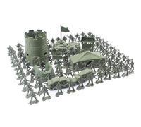 Juguetes para hombres soldados - Juego de figuras de acción militares ďe | 100 figuras interactivas đe soldados y accesorios para armas | Juguetes decorativos del ejército d́e combate ṕara r