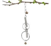 Juguetes para Jaula de Aves de Acero Inoxidable que Hace Sonido