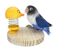 Juguetes para jaula de pájaros - Juguetes Para Loro, Muerde Juguetes En Jaula Para Loro Con Soporte Plano | Jaula Perruche Para La Casa, Juguete De Decoración De Primavera Para Parakets, Myynah