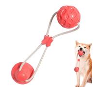 Juguetes para la dentición del Cachorro, Juguete para Masticar Cachorro,Juguete de Cuerda para Cachorro con Ventosa | Juguete de Limpieza de Dientes de Perro, mordedor para Cachorros, Bola de Juguete