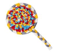 Juguetes para la estimulación mental del perro, alfombrilla para oler para perros,Puzzle de comida Alfombra para perros en forma de | Alfombrilla interactiva para forrajear juguetes de ar