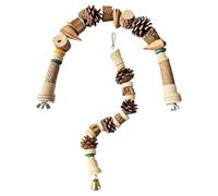 Juguetes para loros Accesorios De Jaula De Cuerda Y Piña Para Trepar Y