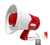 Juguetes para Loros de Gran Tamaño,Diseño de Megáfono Portátil,Llavero con Megáfono Mini para Aves - Para Periquitos, Loros Grises, Cotorras, Ninfas y Aratingas - Uso en Hogar, Jardín, Patio,