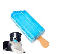 Juguetes para mascotas para cachorros | Ice Cream Dog Chew Toys Fillable Water Silicona, Cooling Bite Toy For Mental Estimulation, Senior Poodle Calming, Outdoor Camping, Home Travel Beach |