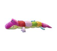 Juguetes para masticar agresivos para perros, juguete para masticar para perros, juguete interactivo para mascotas, juguetes para masticar perros, animales, cocodrilo, oruga, lagarto, cachorro suave y