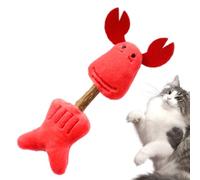 Juguetes para masticar gatos, juguete de masticar extraíble en forma de animal, juguete portátil para interior y exterior, fuertemente tu bono con tu amigo peludo, juguetes para mascotas resistentes