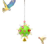 Juguetes para Masticar pájaros - 26x7x7cm Juguetes cautivadores para pájaros, Juguete Colorido para Masticar periquitos, Juguete para periquitos con diseño de Planeta, Accesorios para jaulas