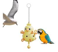Juguetes Para Masticar Pájaros: Bloques De Madera Natural, Suministros Para Masticar Guacamayos, Juego De Actividades Para Periquitos, Kit De Entretenimiento De Forrajeo Texturizado Para Periquitos, L