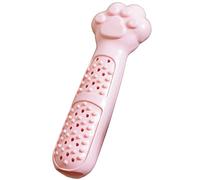 Juguetes para Masticar para Gatitos Dentición Divertido Lindo Juguete Dispensador de Golosinas para Gatos Fácil de Limpiar Rompecabezas para Cuidado Dental y Alivio del Aburrimiento 5.1x2x0.9 Pulga