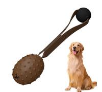 Juguetes para Masticar para Perros, dispensador de golosinas para Perros, alimentador para Perros en Grano de café, alimentación Lenta, Cepillo de Dientes para Cachorros, Juguete para