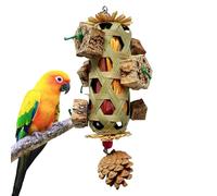 Juguetes para - mazorca de maíz de madera | Juguetes coloridos para loros con piel para masticar y jugar | para loros - Pinzones Paltolitos Cacatúa Cockatiels Intr
