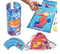 Juguetes para nadar: juego de buceo subacuático, piezas de juego que se pueden hundir en la piscina, equipo divertido para actividades acuáticas, kit de entrenamiento de recuperación de buceo para