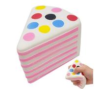 Juguetes para niños | Pastelería suave y relajante, juguete para apretar en forma de pastel para alimentos, para niñas, estudiantes, adultos, viajeros profesionales, viajes, escuela