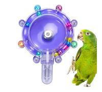 Juguetes Para Pájaros En Búsqueda De Alimentos - Rueda De Investigación e Alimentos ABS Da 6 Cm | Alimentador De Jaula | Juguete Alimentador De Pájaros | Para Calopsitas Pollo Masticar Patio Balcones