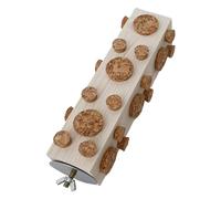 Juguetes para pájaros para cacatúas | Juguetes de madera para masticar loros - de pie para pájaros, soporte de perca para pájaros, cuerda de loro, juguete de pie, percas para pájaros, jaula de