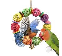 Juguetes para Periquitos - Accesorios para Morder De Periquitos | Juguetes de Forrajeo para Masticar y Destrozar,para Loros Cacatúas Guacamayos Agapornis Jugar Y Forrajear Morder Y Destruir