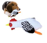 Juguetes para perros, animales de peluche arrugados de pato, juguetes masticables con sonido para jugar a cachorros, para cachorros pequeños, medianos y grandes, hogar, viajes, uso diario, al aire