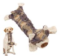 Juguetes para perros chirriantes para masticadores agresivos, juguete para masticar irrompible para osos | Muñeca de peluche juguete para perros indestructible - Juguetes interactivos para perros a