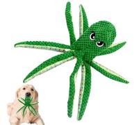 Juguetes Para Perros Con Chirriador - Masticador Para Mascotas Con Forma De Pulpo - Muñeca Para Masticar Para Mascotas De Interior,Para del Estrés Juego de Tira y Afloja Entrenamiento de Dentición