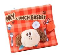 Juguetes para perros con squeaker, juguetes de perro pequeño, Libro de masticación interactivo, Soft Softaining Pupky Puppy Interactive Movement Juguete para perros pequeños y medianos