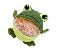 Juguetes para perros con squeaker, juguetes de perro pequeño - PET InteractiveToys - Rana de bark perro squeaky masticar lindo extraíble cachorro suave auto intermedio para