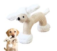 Juguetes para perros de peluche - Divertido interactivo para la dentición - Peluche dedicado a los perros | Apto para gatos y cachorros para uso interior y exterior juego sueño entrenamiento