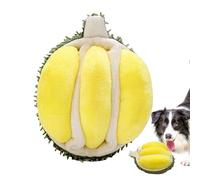 Juguetes para perros destinados a masticadores agressivos, juguete de peluche para masticar en forma de durian con sonido, para ocupar a tu perro, para cachorros de interior y exterior, regalo para