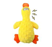 Juguetes para perros en forma de pato | Juguete de peluche relleno interactivo | Lindos patos juguetes,para pequeños medianos grandes y fuertes cachorros masticadores mascotas en casa para jugar