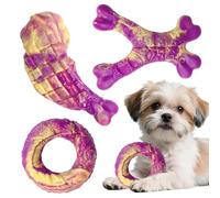 Juguetes para perros,Hueso De Nylon Con Juegos Interactivos | Masticar Juguetes Para Masticadores Poderosos: Pequeños, MediosY Cachorros Y Perros Contra El Aburrimiento Interior, Fuera Y En Viaje