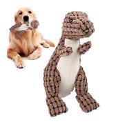 Juguetes para Perros Masticadores Agresivos | Dinosaurio interactivo con chirrido - Suministros Mascotas que Hace Ruido | Para razas pequeñas medianas grandes antiaburrimiento dentición interi