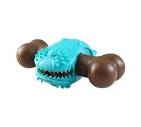 Juguetes Para Perros Masticadores Agresivos,Hueso Dispensador De Snacks Para Cachorros | Entrenador De Masticacion Para Adiestramiento Alimenticio Estimulacion Mental Juego Interior,Diversión