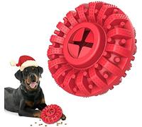 Juguetes para perros para masticadores agresivos, juguetes indestructibles de goma natural para perros, dispensador de golosinas para masticadores poderosos, juguete masticable duradero para perros