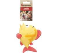 Juguetes para Perros - pez Anais Amarillo - látex con Squeaker - Juguete Interactivo para Perros - 5,3x15,5x12cm
