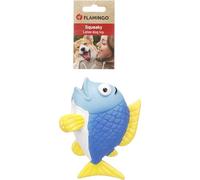 Juguetes para Perros - pez Anais Azul - látex Resistente con Squeaker - Juguete para Perros - 5,5x14,4x12,5cm
