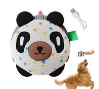 Juguetes Para Perros Que Se Mueven - Cachorro De Peluche Eléctrico De 5.51 Pulgadas | Juguetes Para Masticar Que Chiran - Algodón PP Peluche Recargable Por USB Para Padres De Mascotas