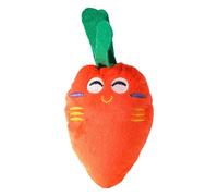 Juguetes para perros Squeak - Plush Vegetable & Fruit Toys para cachorros | Juguetes de animales de peluche suaves para perros medianos pequeños | Juego de juguetes de dentición de perro interior inte