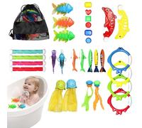 Juguetes Para Piscina Infantil,Suministros Para Jugar Bajo El Agua | Juguete Para Piscina De Gemas Del Tesoro - Para Fiestas De Verano Eventos Temáticos Reuniones Familiares En Jardín Playa Hotel Y