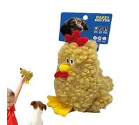 Juguetes para tazas para perros chillando | Juguetes Crepitantes para perros pequeños | Peluche lavable en forma de pato, oveja y conejo para luchar contra el aburrimiento y estimular el juego