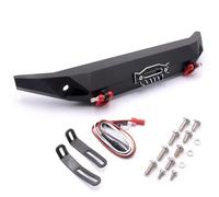 Juguetes Parachoques Rc Para Traxxas Para Trx4 Para Trx-4 Parachoques Delantero Y Trasero De Aleación Aluminio Con Luces Coche Trepador Control Remoto Accesorios Repuesto(Front)