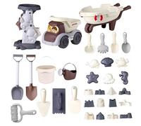 Juguetes Pequeños De - Kit De Construcción De Castillos,Herramientas De Excavación para Niños En Actividades Al Aire Libre En Playa Piscina Patio Aventuras De Camping