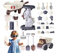Juguetes Pequeños De | Kit De Construcción De Castillos - Juego de Excavación para Niños, Actividades en Jardín, Playa, Vacaciones, Camping y Patio