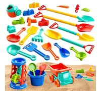 Juguetes Playa - 29x18x20cm Juego Al Aire Libre | Infantiles Playa Juguetes | Playas Juego Juguete Castillo Construcción para Niños Niñas Niños Edades 3-10 Verano Viaje Vacaciones Centro T
