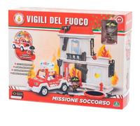 Juguetes Preciosos Bomberos Playset Palacio En Llamas Con Vehículo De Rueda L