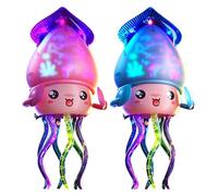 Juguetes Pulpo Bailarín - Juego Sensorial con Luces Y Música Interactivo,Juguete Pulpo Reptante para Niños Pequeños - para Juegos en Familia en jardín Piscina Playa Coche cumpleaños y Viajes