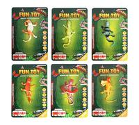 Juguetes que cambian los colores | Figura de lagarto elástico | Fiestas de Cumpleaños Rellenos de Bolsa Goodie para niños a partir de 3 años Experimento Científico Inicio Piscina Cumpleaños