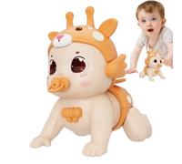 Juguetes rastreros, Arrastrándose para | Juguete Musical Interactivo Arrastrándose - Juguetes rastreros para con Sonido, Juguete eléctrico para 0 a 3 Años, Aprender a Escalar