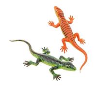 Juguetes Reptiles - 64g Tubo Animal Lagarto, Figuras Reptiles Lagarto Juguetes Agua | 2 Piezas Figura Realista Cambia Color Para Hogar Aula Escuela Juego Educación Cumpleaños Vacaciones Recuerdos Fies